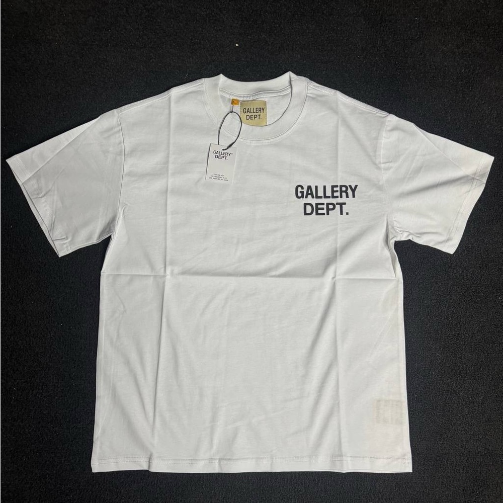 Gallery Dept White Logo Tee